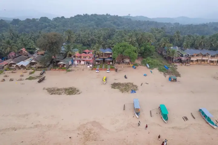 Южный Гоа: Agonda Banyan Tree Beach Huts