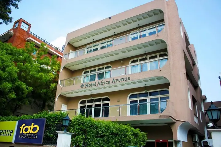 Нью-Дели: Hotel Africa Avenue Anand Lok