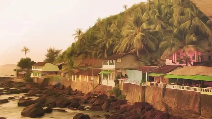 Арамбол: Goroomgo Om Ganesh Naik Cliff Side Guest House Goa