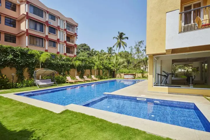 Калангут: Veera Strand Park Serviced Apartments