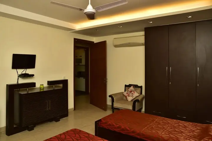 Нью-Дели: Woodpecker Service Apartments - Green Park