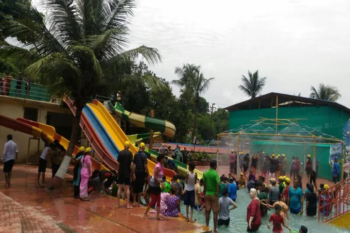 Тхане: Krishna Resorts and Water Park