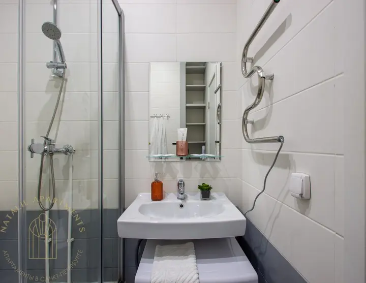 Санкт-Петербург: Апартаменты Студия Natalie Apartments Пулковское шоссе 14с6 №5