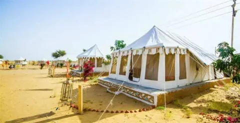 Каной: Sky Blue Desert Camp Jaisalmer