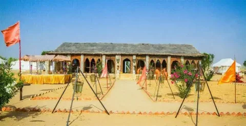 Каной: Sky Blue Desert Camp Jaisalmer