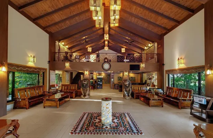 Сазан: The Fern Gir Forest Resort, Sasan Gir - A Fern Crown Collection Resort