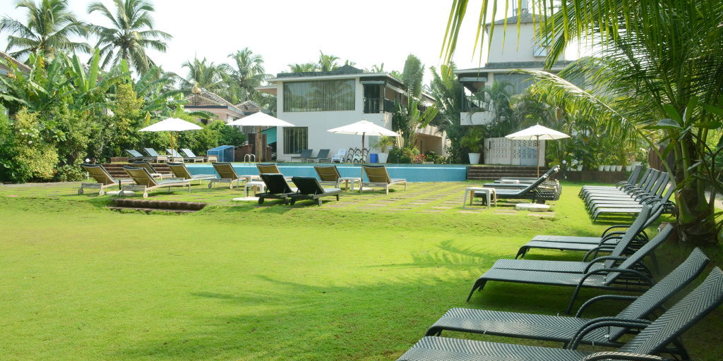 Кандолим: O Hotel Goa, Candolim Beach
