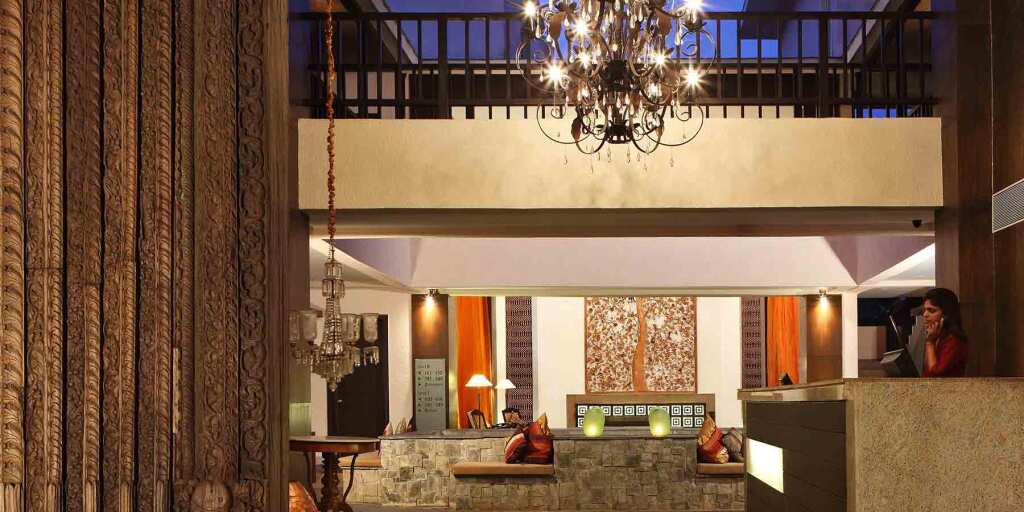 Кандолим: O Hotel Goa, Candolim Beach