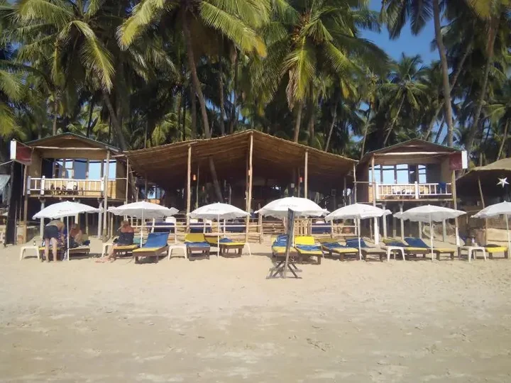 Южный Гоа: Cafe Del Sol Beach Bungalows