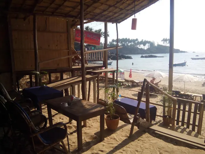 Южный Гоа: Cafe Del Sol Beach Bungalows