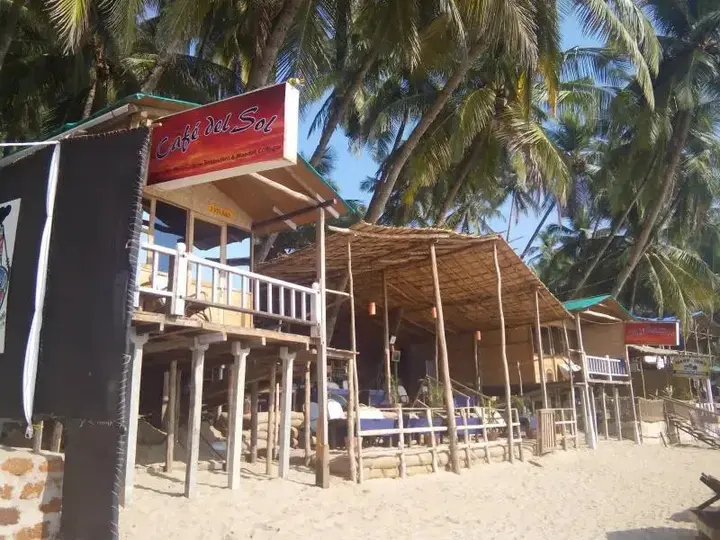 Южный Гоа: Cafe Del Sol Beach Bungalows