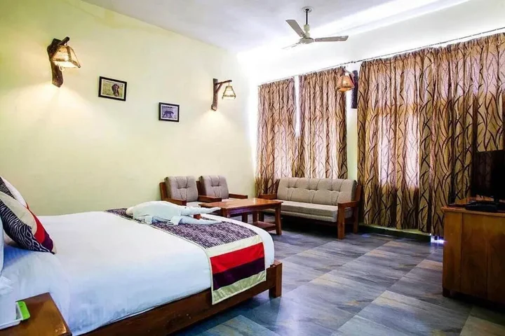 Крепость Ramnagar: Corbett Heaven Resort