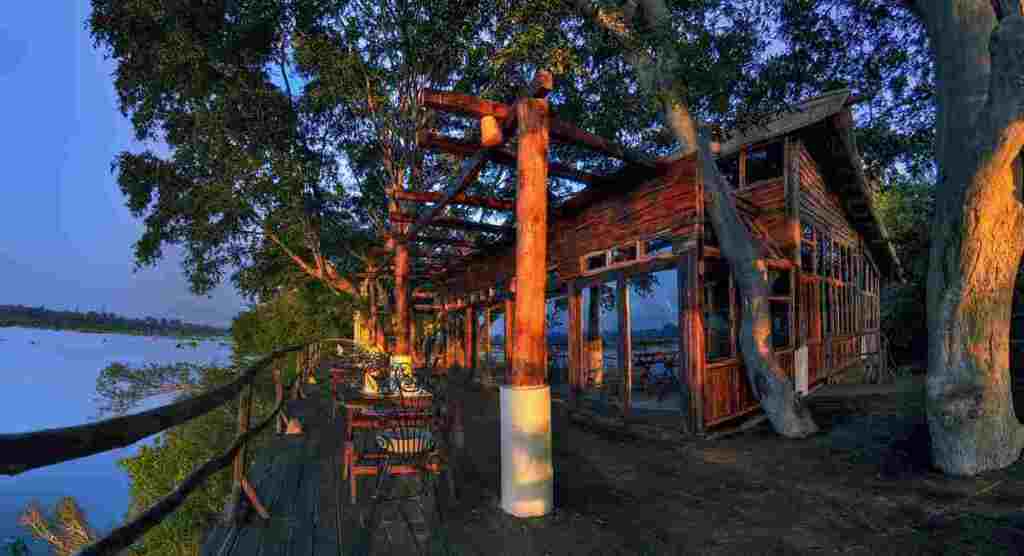 Панна: Жилое помещение Pugdundee safaris- Ken river lodge Panna