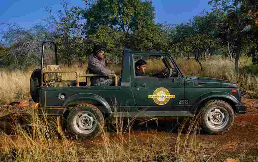 Панна: Жилое помещение Pugdundee safaris- Ken river lodge Panna