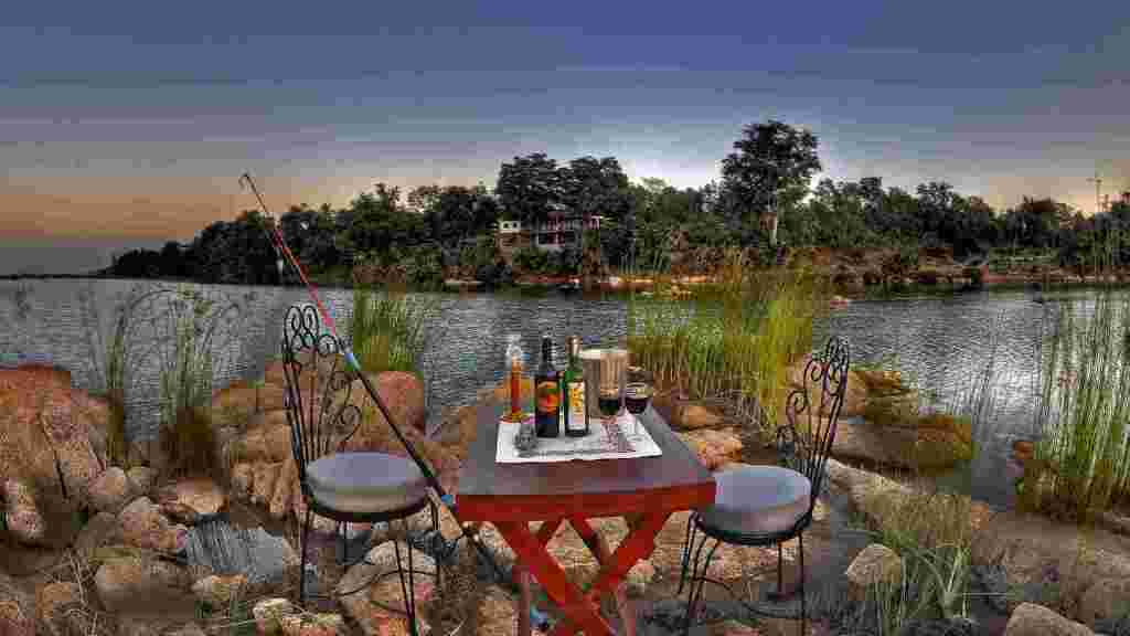 Панна: Жилое помещение Pugdundee safaris- Ken river lodge Panna