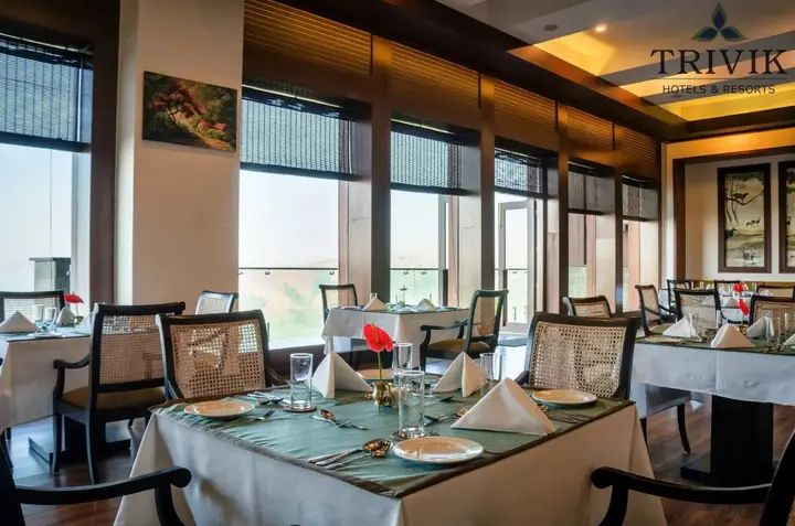 Чаннагонданахолли: Trivik Hotels & Resorts, Chikmagalur
