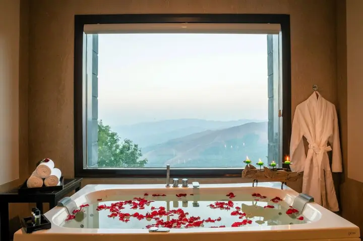 Чаннагонданахолли: Trivik Hotels & Resorts, Chikmagalur