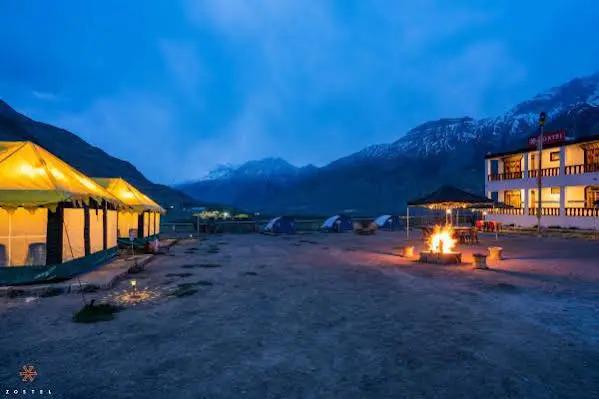 Каза: Zostel Spiti