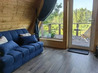 Сосново: Частный дом A-frame с сауной