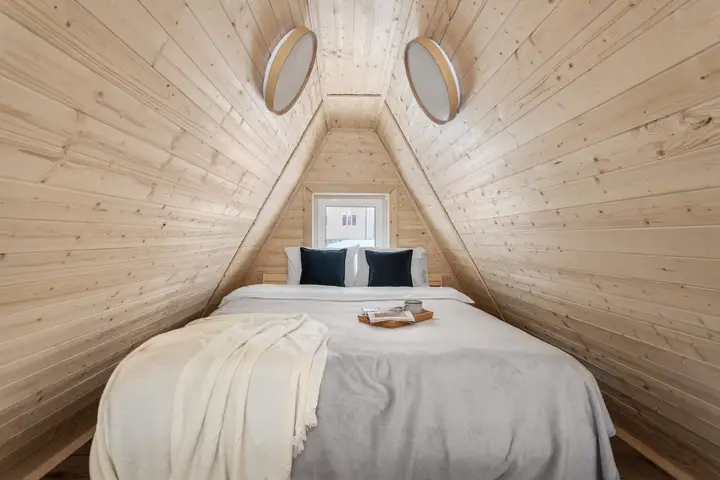 Частный дом A-frame с сауной — фото 1