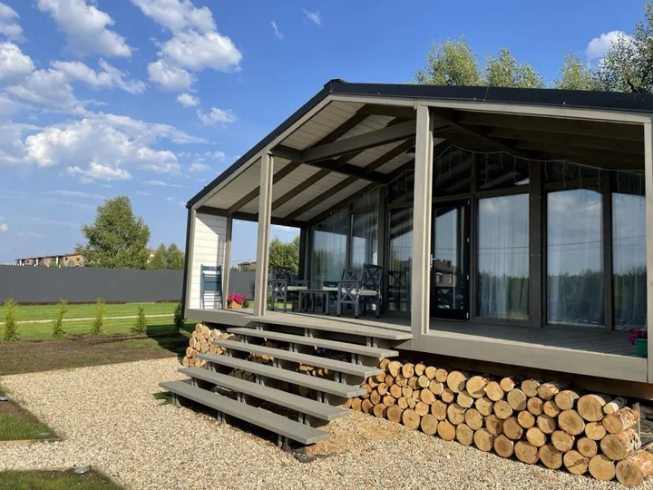 Истра: Частный Дом Two House River 1+1 с уличным СПА
