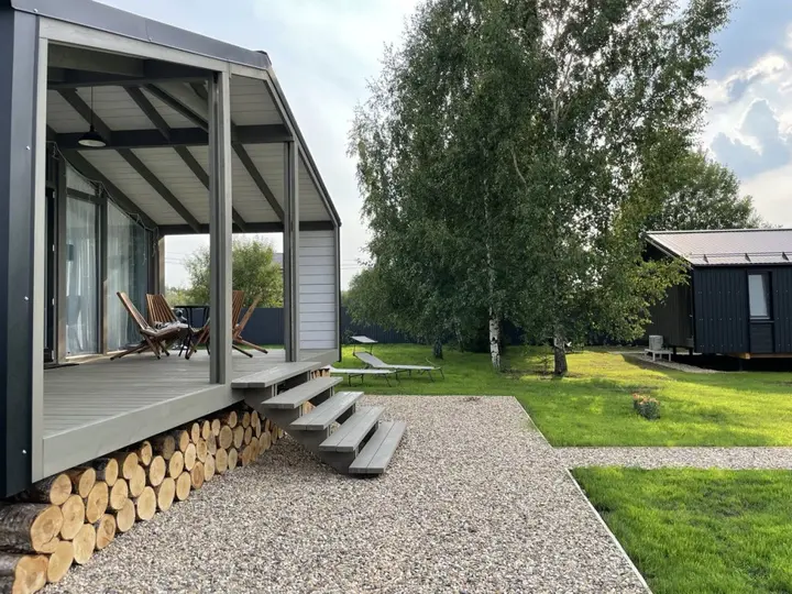 Истра: Частный Дом Two House River 1+1 с уличным СПА