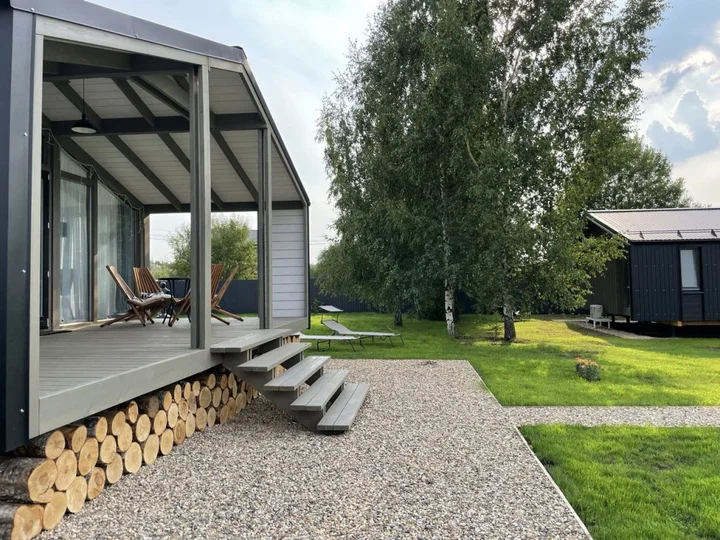 Истра: Частный Дом Two House River 1+1 с уличным СПА