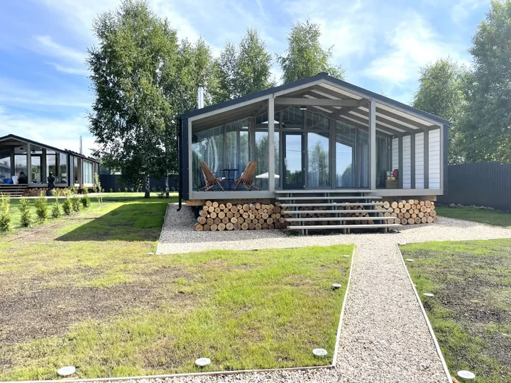 Истра: Частный Дом Two House River 1+1 с уличным СПА