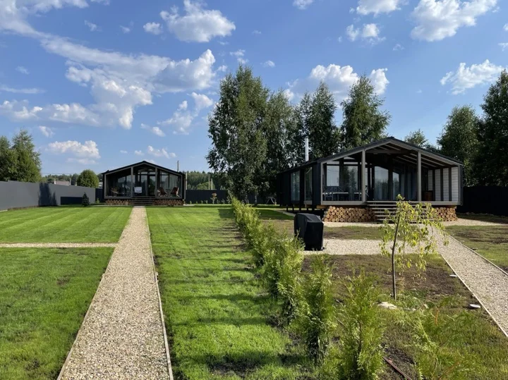 Истра: Частный Дом Two House River 1+1 с уличным СПА