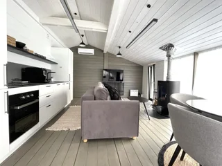 Истра: Частный Дом Two House River 1+1 с уличным СПА