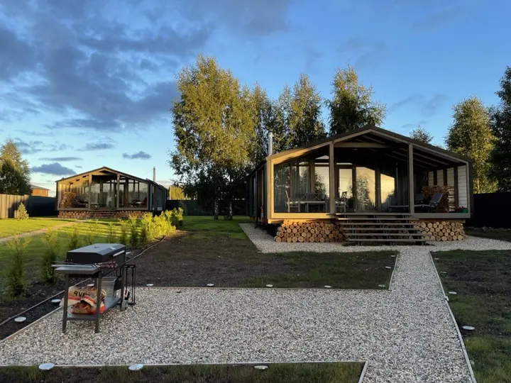 Истра: Частный Дом Two House River 1+1 с уличным СПА