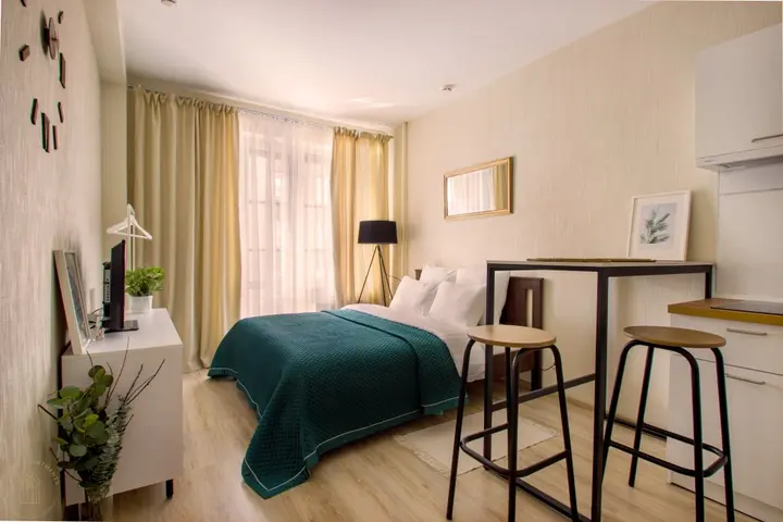 Санкт-Петербург: Апартаменты Студия Natalie Apartments Пулковское шоссе 14 Е