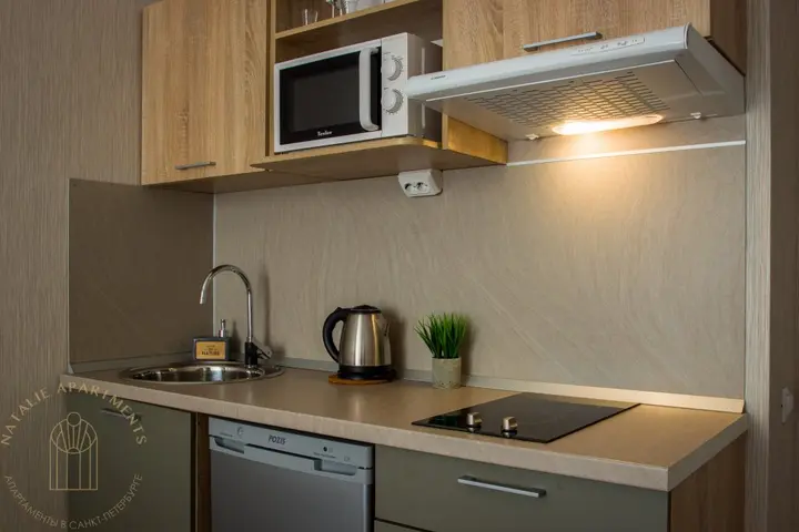 Санкт-Петербург: Апартаменты Студия Natalie Apartments Пулковское шоссе 14с6 №3