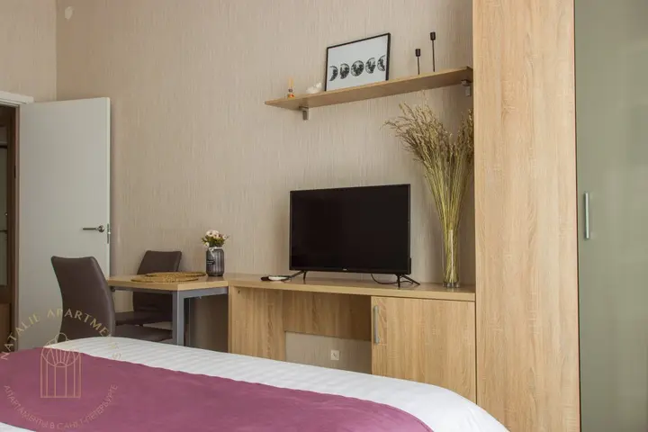 Санкт-Петербург: Апартаменты Студия Natalie Apartments Пулковское шоссе 14с6 №3