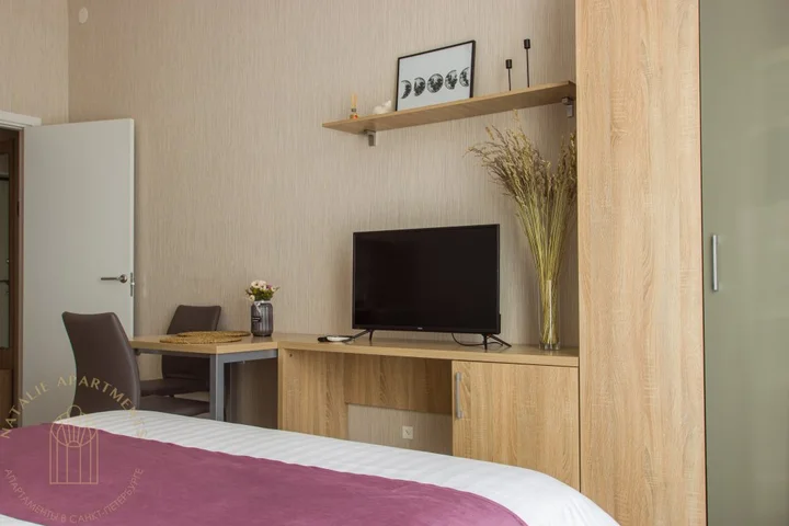 Санкт-Петербург: Апартаменты Студия Natalie Apartments Пулковское шоссе 14с6 №3