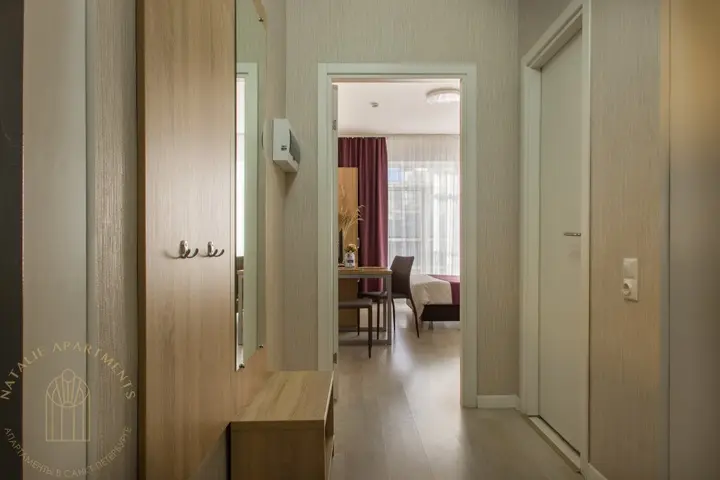 Санкт-Петербург: Апартаменты Студия Natalie Apartments Пулковское шоссе 14с6 №3
