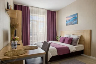Санкт-Петербург: Апартаменты Студия Natalie Apartments Пулковское шоссе 14с6 №3