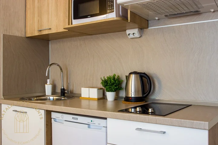 Санкт-Петербург: Апартаменты Студия Natalie Apartments Пулковское шоссе 14с6 №4