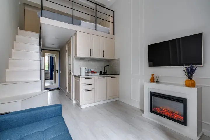 Апартаменты с камином в LOFT FM — фото 6