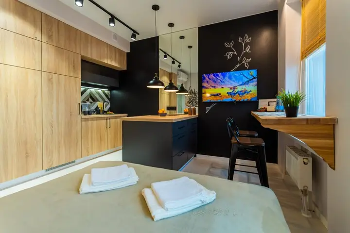 Апартаменты с видом на Останкино Wood&black — фото 2