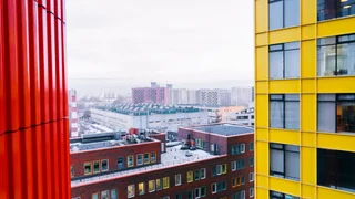 Москва: Апартаменты Lalapart Strawberry с дизайнерским ремонтом у метро Дмитровская