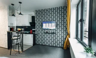 Москва: Апартаменты Lalapart Sunny Loft просторная студия в ЖК Савеловский Сити