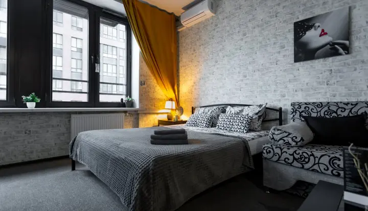 Москва: Апартаменты Lalapart Sunny Loft просторная студия в ЖК Савеловский Сити