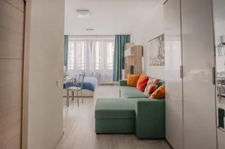 Москва: Апартаменты Lalapart Tiffany на 27 этаже небоскреба Савеловский Сити