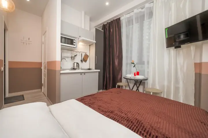 Квартира Уютная Студия проезд Серебрякова — фото 3