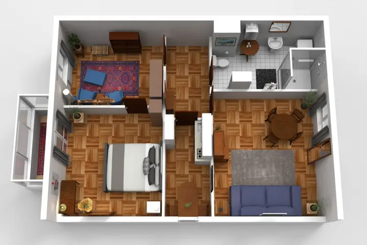 Москва: Апартаменты в Парижском Стиле на Патриарших