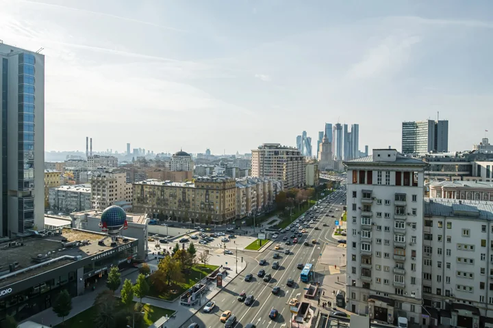 Москва: Квартира GM Apartments с Видом на Новый Арбат и Moscow City