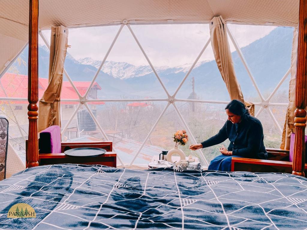 Манали: Panaash Eco World - A Luxury Glamping Dome Resort in Manali