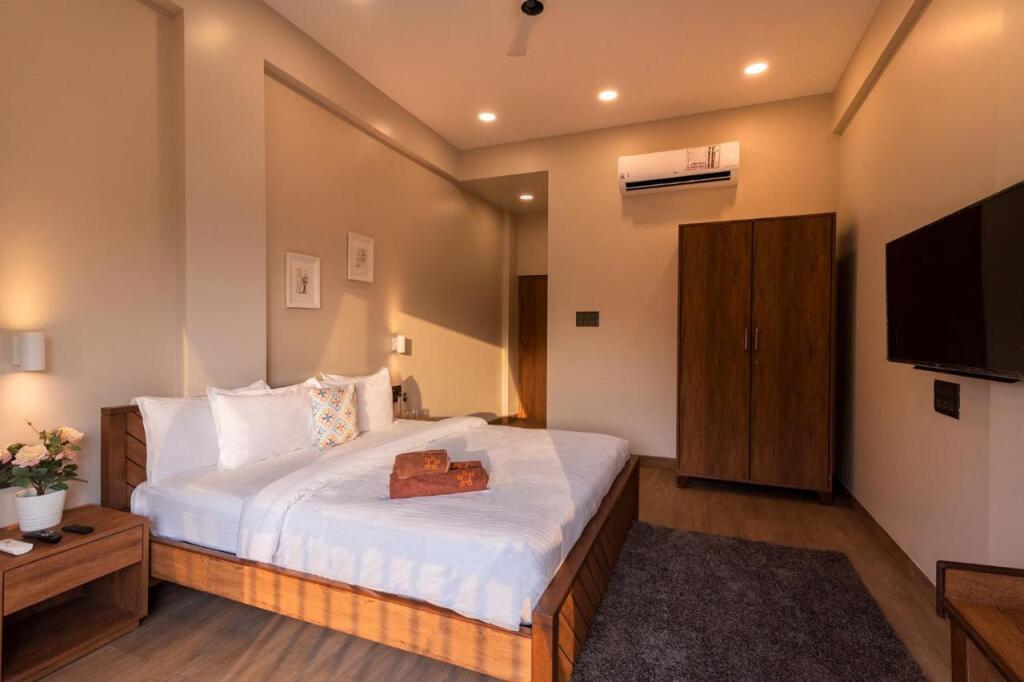 Амби Вэлли Сити: SaffronStays Midori, Kolad - private pool villa near river rafting camp
