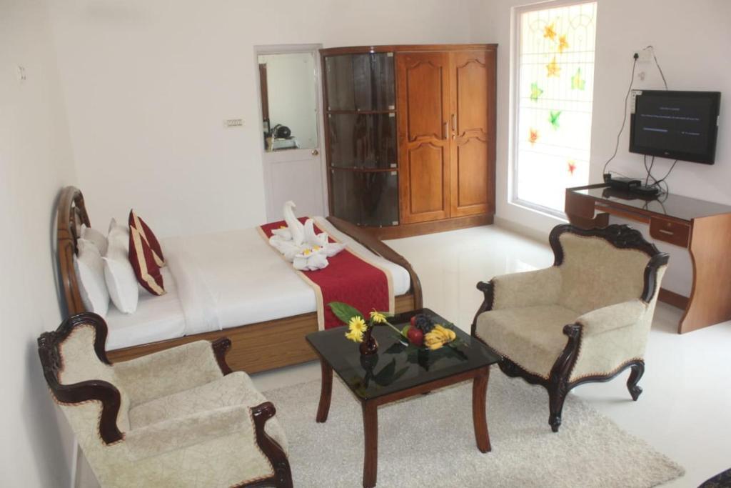 Кушалнагар: The Bat N Ball Homestay - The Rovis Estate by Uthappa, Suntikoppa ,Coorg